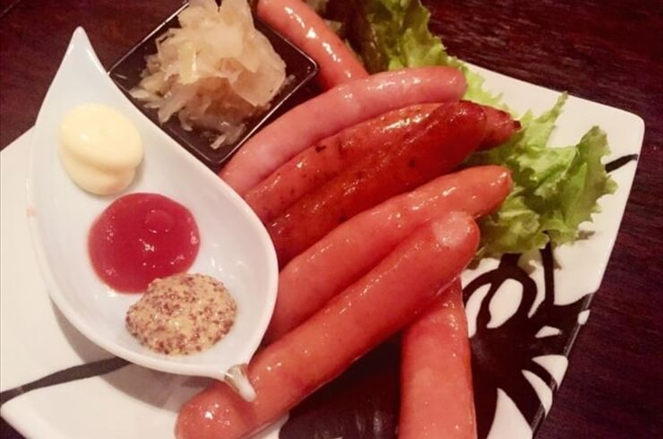 ソーセージ盛り合わせ